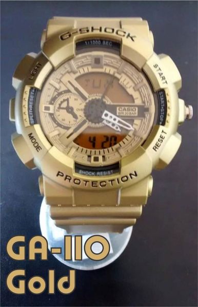 G SHOCK GA110 GOLD